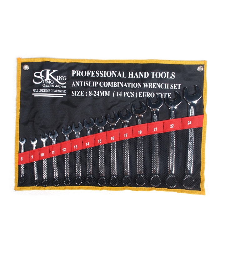 Sumo King 14 pcs Combination Wrench Set (8mm - 24mm)
